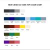 tank top color chart - Re:Zero Merch