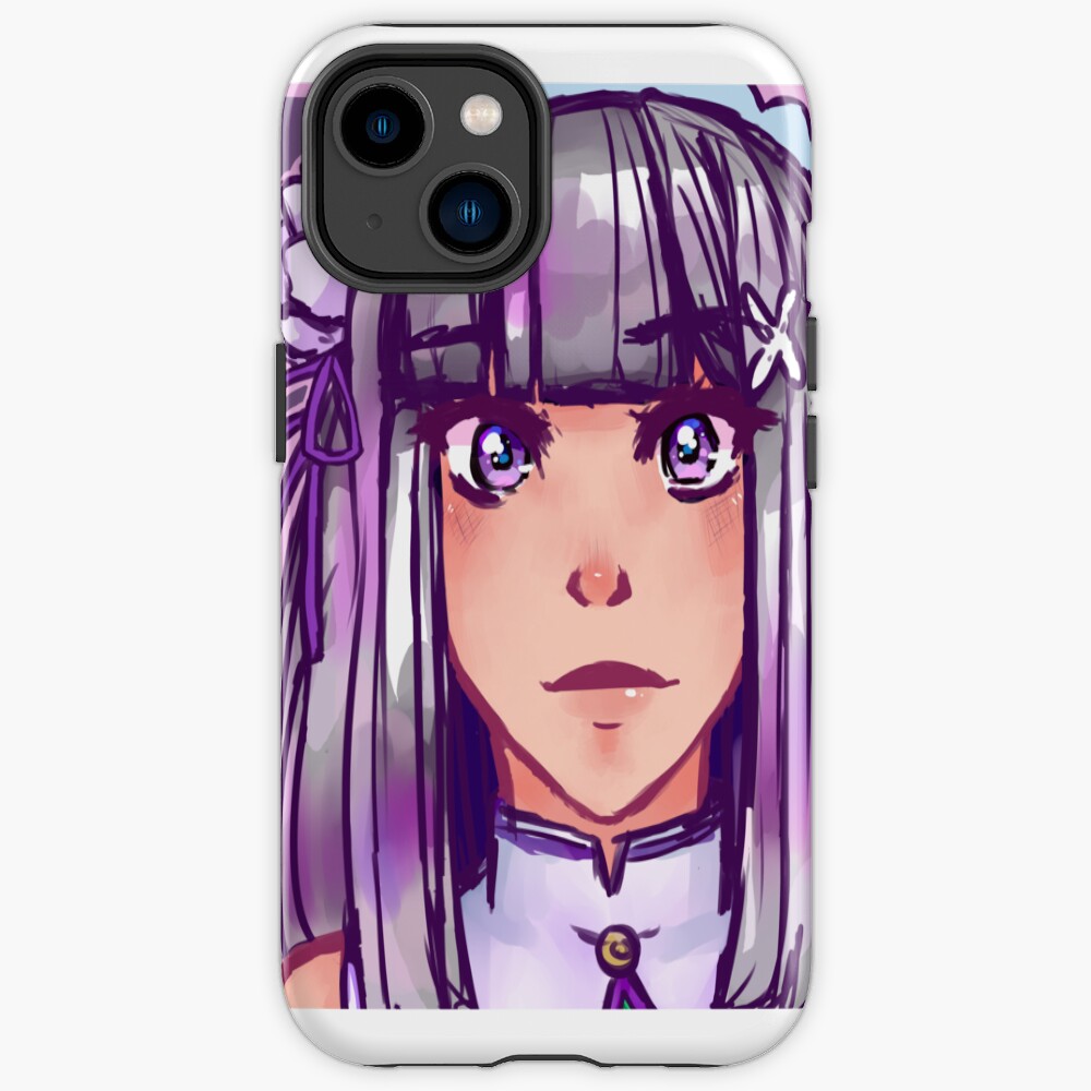 Emilia Re:Zero Iphone Case