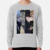 ssrcolightweight sweatshirtmensheather greyfrontsquare productx1000 bgf8f8f8 12 - Re:Zero Merch